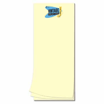 25 Page 3-1/2 x 8-1/2 Paper Note Pad