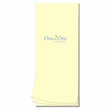 50 Page 3-1/2 x 8-1/2 Paper Note Pad