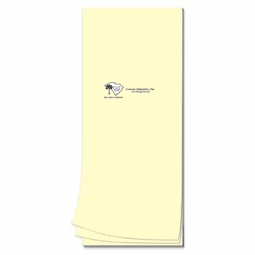 50 Page 3-1/2 x 8-1/2 Paper Note Pad