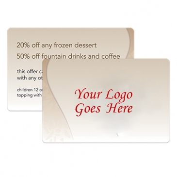 Loyalty Card | 2 1/8" x 3 3/8" | Laminated Plastic