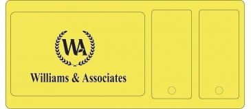 Loyalty Card & Key Tags | 2 3/4" x 6" | Laminated Plastic