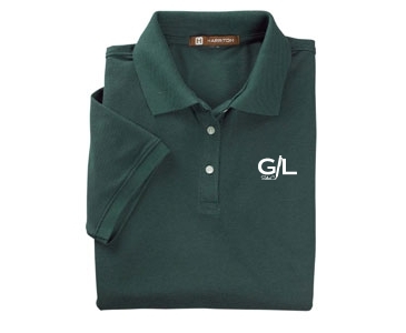UltraClub® Ladies' Platinum Honeycomb Piqué Polo