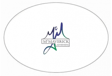 Car Sign Magnet | Oval | 11 1/2" x 17" | Full Color