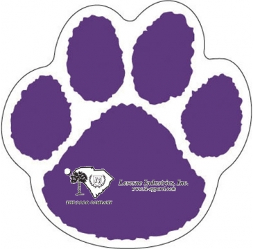 Sports Magnet | Paw Print | 5 3/4" dia. | .030" Thickness
