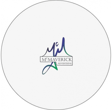 Sublimated Soft Mouse Pad | Circle | 7 1/2" dia. | 1/16" Backing