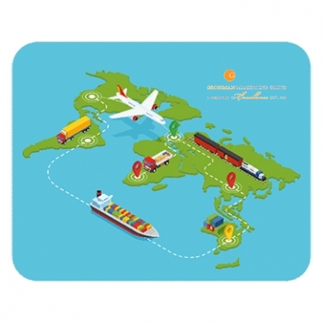 Sublimated Soft Mouse Pad | Rectangle | 6" x 7 1/2" | 1/8" Backin