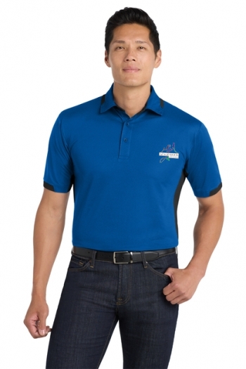 Port Authority® Dry Zone® Colorblock Ottoman Polo