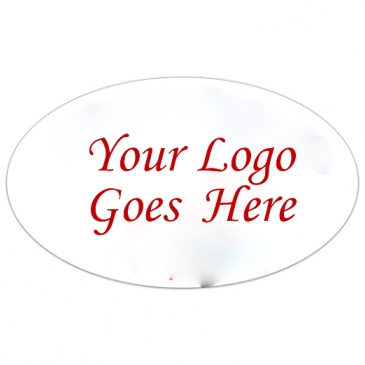 Value-Line Die Cut Roll Label | Oval | 1 1/2" x 2 1/2"