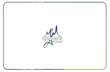 Double-Sided Window Decal | Custom | Square Corner | Polyester |