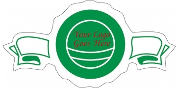 Special Occasion Roll Label | Circle | 1 1/2" x 3" | Side Banners