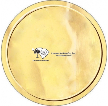 Embossed Foil Seal | Circle | 1 1/4" dia.