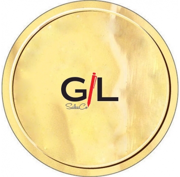 Embossed Foil Seal | Circle | 1 1/4" dia.
