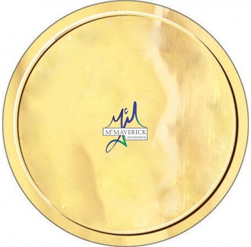 Embossed Foil Seal | Circle | 1 1/4" dia.