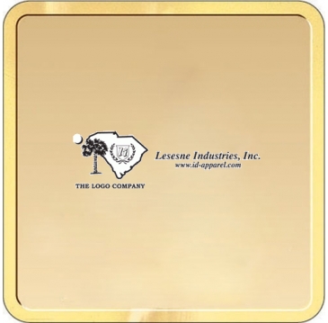Embossed Foil Seal | Square | 1 1/4" x 1 1/4"