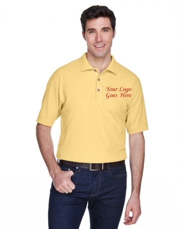 UltraClub Men's Whisper Piqué Polo