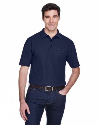 UltraClub Men's Whisper Piqué Polo