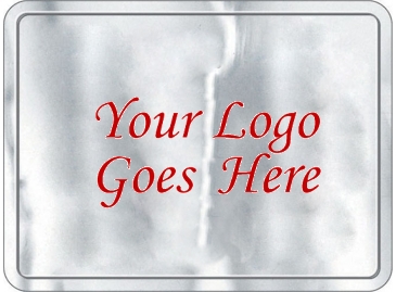 Embossed Foil Seal | Rectangle | 1 1/2" x 2"