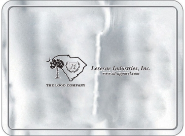 Embossed Foil Seal | Rectangle | 1 1/2" x 2"