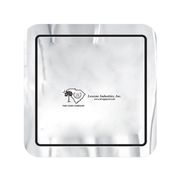 Embossed Foil Seal | Square | 1 1/2" x 1 1/2"