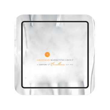 Embossed Foil Seal | Square | 1 1/2" x 1 1/2"