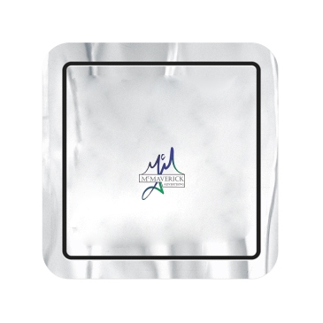 Embossed Foil Seal | Square | 1 1/2" x 1 1/2"