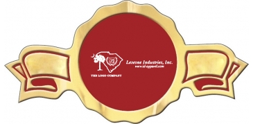 Embossed Foil Seals With Matte Finish