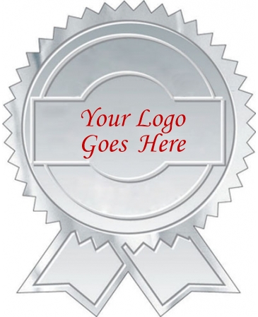 Embossed Foil Seals With Matte Finish