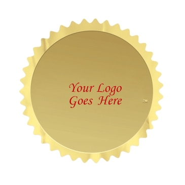 Embossed Foil Seals With Matte Finish