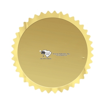 Embossed Foil Seals With Matte Finish