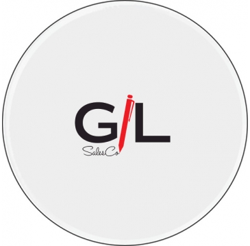 Domed Decal | Circle | 1 1/2" dia.| White Vinyl | Full Color
