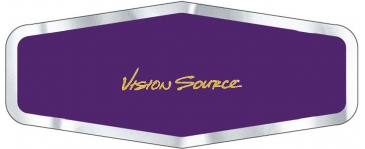 Car-Cal Dealer Decal | Diamond | 1 3/4" x 4 1/4" | Chrome Polyest