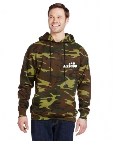Unisex Camo Fleece Hoodie Sweatshirt