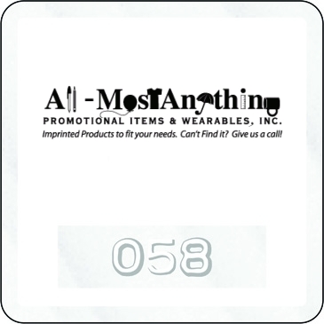 Inside Parking Permit | Square | 1 3/4" x 1 3/4" | Clear Static