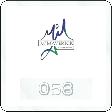Inside Parking Permit | Square | 1 3/4" x 1 3/4" | Clear Static