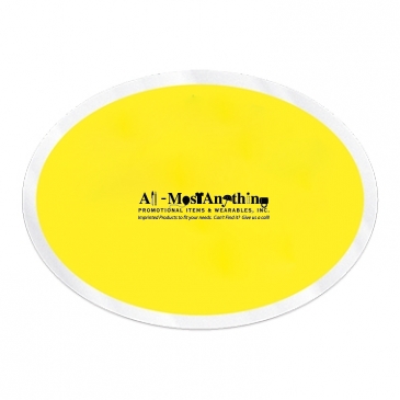 Inside Parking Permit | Oval | 2" x 2 3/4" | Clear Adhesive