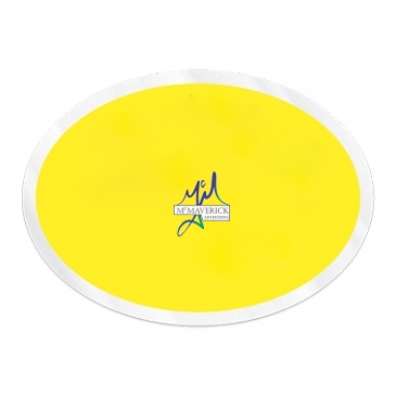 Inside Parking Permit | Oval | 2" x 2 3/4" | Clear Adhesive