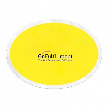 Inside Parking Permit | Oval | 2" x 2 3/4" | Clear Adhesive