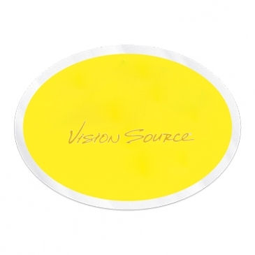 Inside Parking Permit | Oval | 2" x 2 3/4" | Clear Adhesive