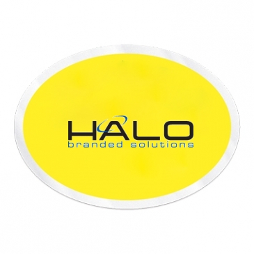 Inside Parking Permit | Oval | 2" x 2 3/4" | Clear Adhesive