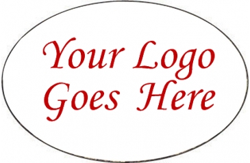 Full Color Bumper Sticker | Oval | 4" x 6" | White Vinyl