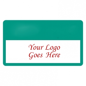 Outside Parking Permit | Rectangle | 2" x 3 1/2" | White Vinyl