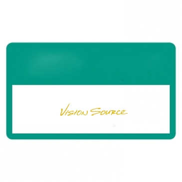 Outside Parking Permit | Rectangle | 2" x 3 1/2" | White Vinyl