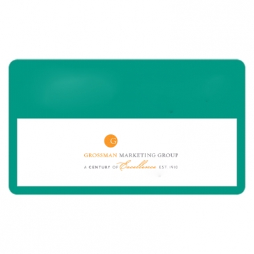 Outside Parking Permit | Rectangle | 2" x 3 1/2" | White Vinyl