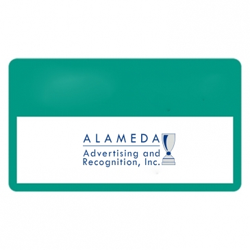 Outside Parking Permit | Rectangle | 2" x 3 1/2" | White Vinyl