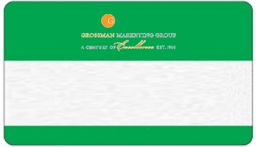 Outside Parking Permit | Rectangle | 2 3/4" x 4 3/4" | White Viny