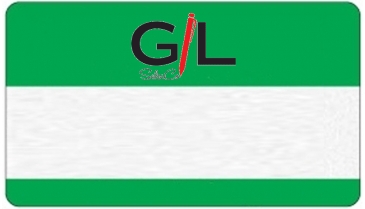 Outside Parking Permit | Rectangle | 2 3/4" x 4 3/4" | White Viny