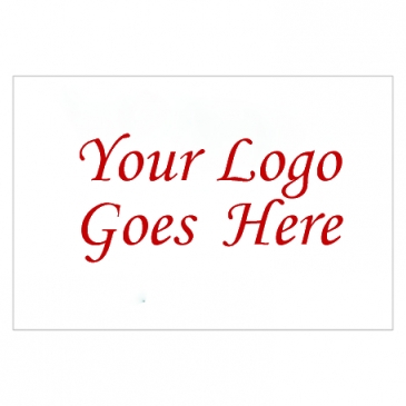 Outside Parking Permit | Rectangle | 2" x 3" | White Vinyl