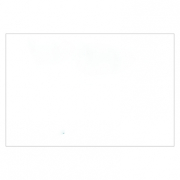 Outside Parking Permit | Rectangle | 2" x 3" | White Vinyl