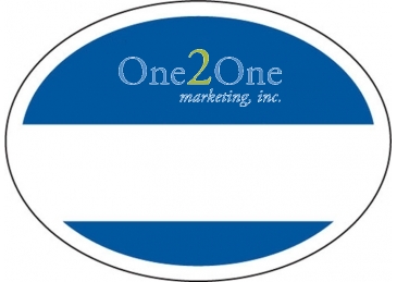 Outside Parking Permit | Oval | 2" x 2 3/4" | White Vinyl
