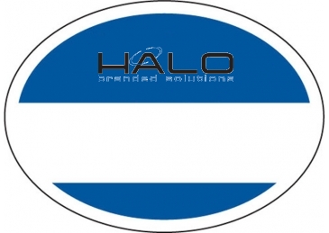 Outside Parking Permit | Oval | 2" x 2 3/4" | White Vinyl